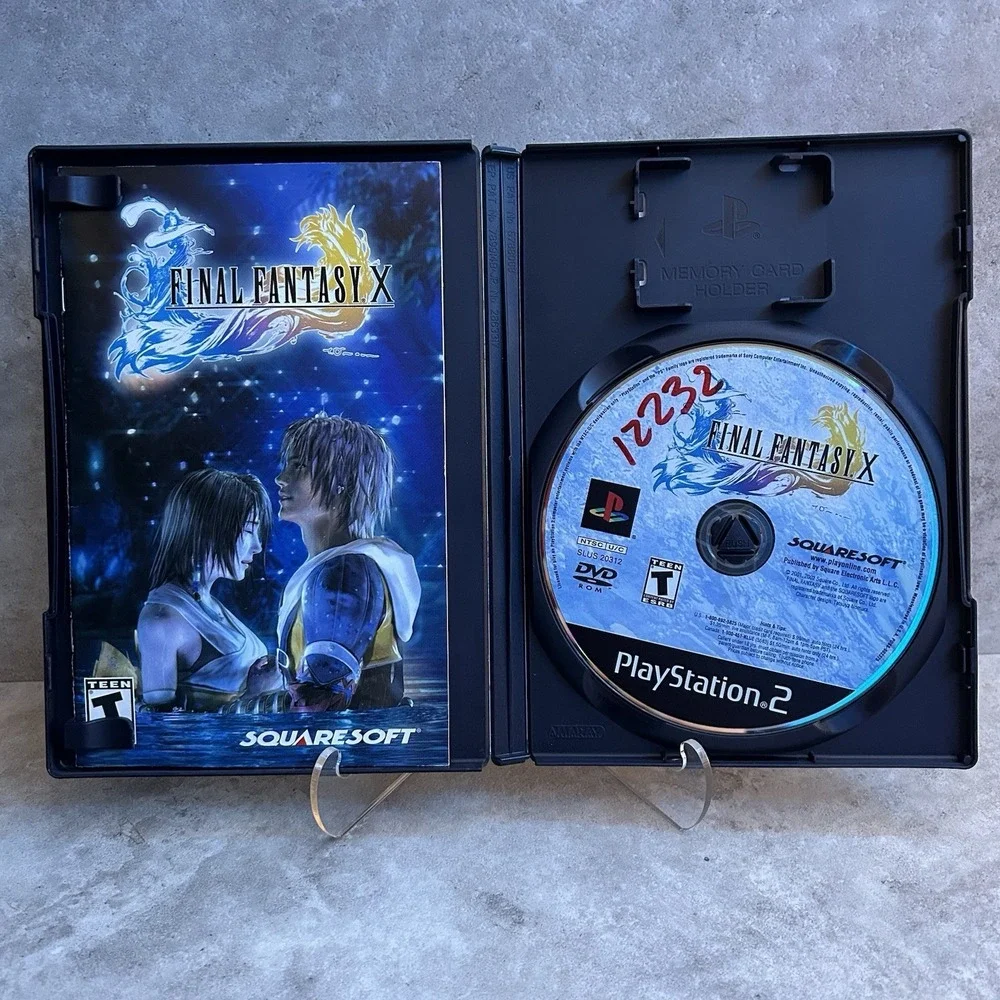 Final Fantasy X 10 Black Label Sony PlayStation 2 PS2 - Complete In Box CIB